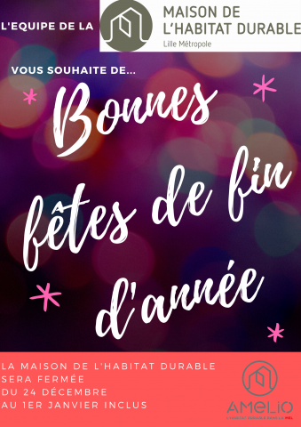 Bonnes fêtes de fin d'année