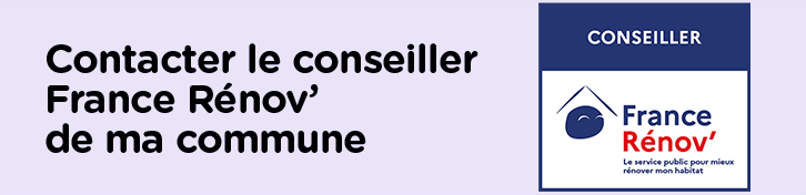 Contacter le conseiller France Rénov' de ma commune
