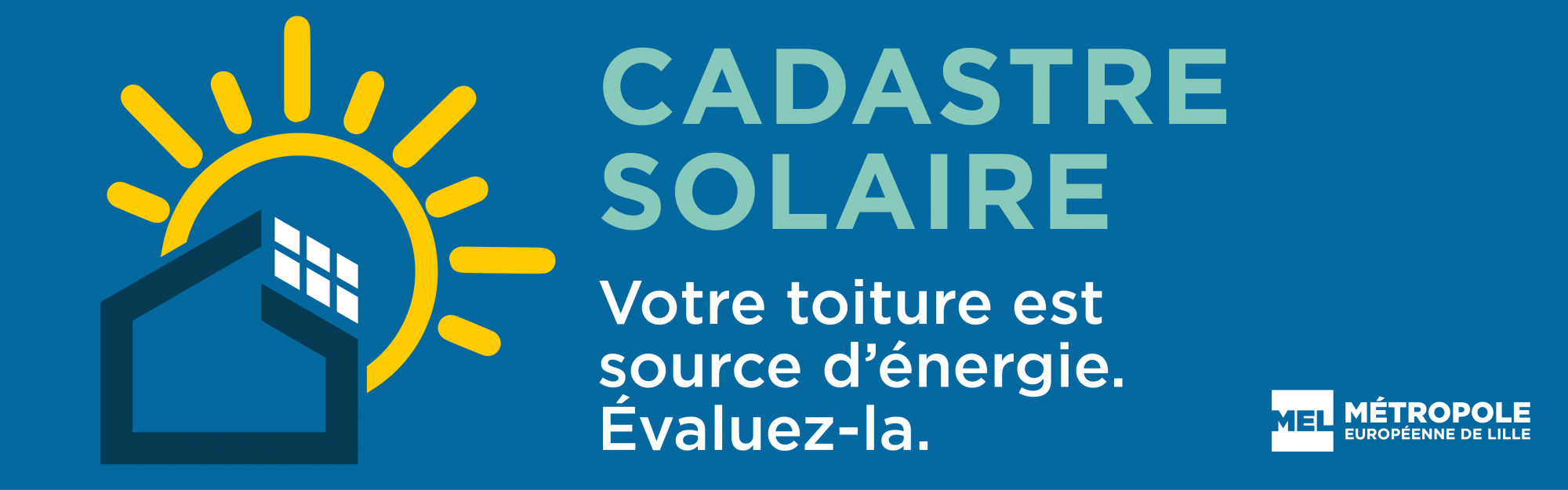 Accéder au cadastre solaire de la MEL