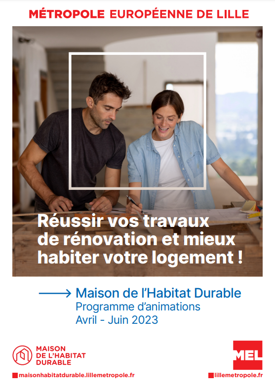 Programme d'activités de la Maison de l'Habitat Durable | janvier mars 2023